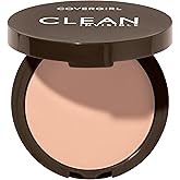 COVERGIRL - Clean Invisible Pressed Powder, Lightweight, Breathable, Vegan Formula, Talc- and fragrance-free - Classic Beige 