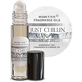 MOBETTER FRAGRANCE OILS Just Chillin Man & Ice Men Cologne Body Oil 1/3 oz roll on Glass Bottle
