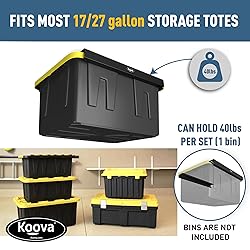 Koova Overhead Bin Rack for One Bin | Overhead