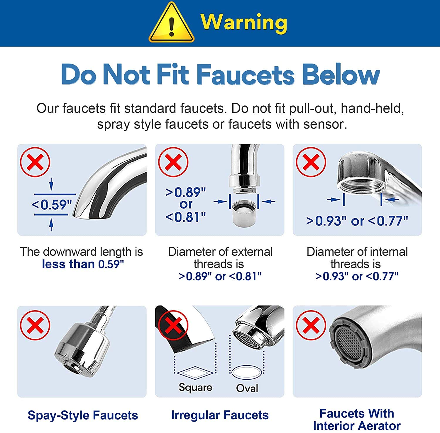 320-Gallon Long-Lasting Water Faucet Filtration System, Faucet Water Filter, Tap Water Filter, Removes Chlorine, Metals & Sediments - Fits Standard Faucets (1 Filter Included), by Waterdrop: Industrial & Scientific