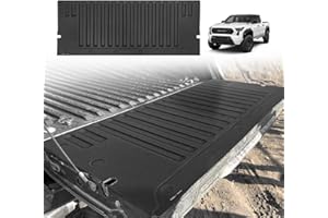 TripleAliners for Tacoma 2024 2025 | Truck Bed Tailgate Mat | Compatible with 2024 2025 Toyota Tacoma Accessories Tailgate Liner Protector Cargo Mat All-Weather Cargo Liner Custom Fit, 1PC