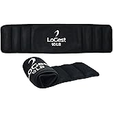 weight-lifting-beLoGest Weighted Hip Thrust Belt with Velcro Closure – 6lb, 8lbs, 10lbs, 12lbs - Comfortable & Secure Padded Neoprene Weighted Hip Belt for Hip Thrusts, Squats, Lunges, Calf Raises, Planks and Dipslts