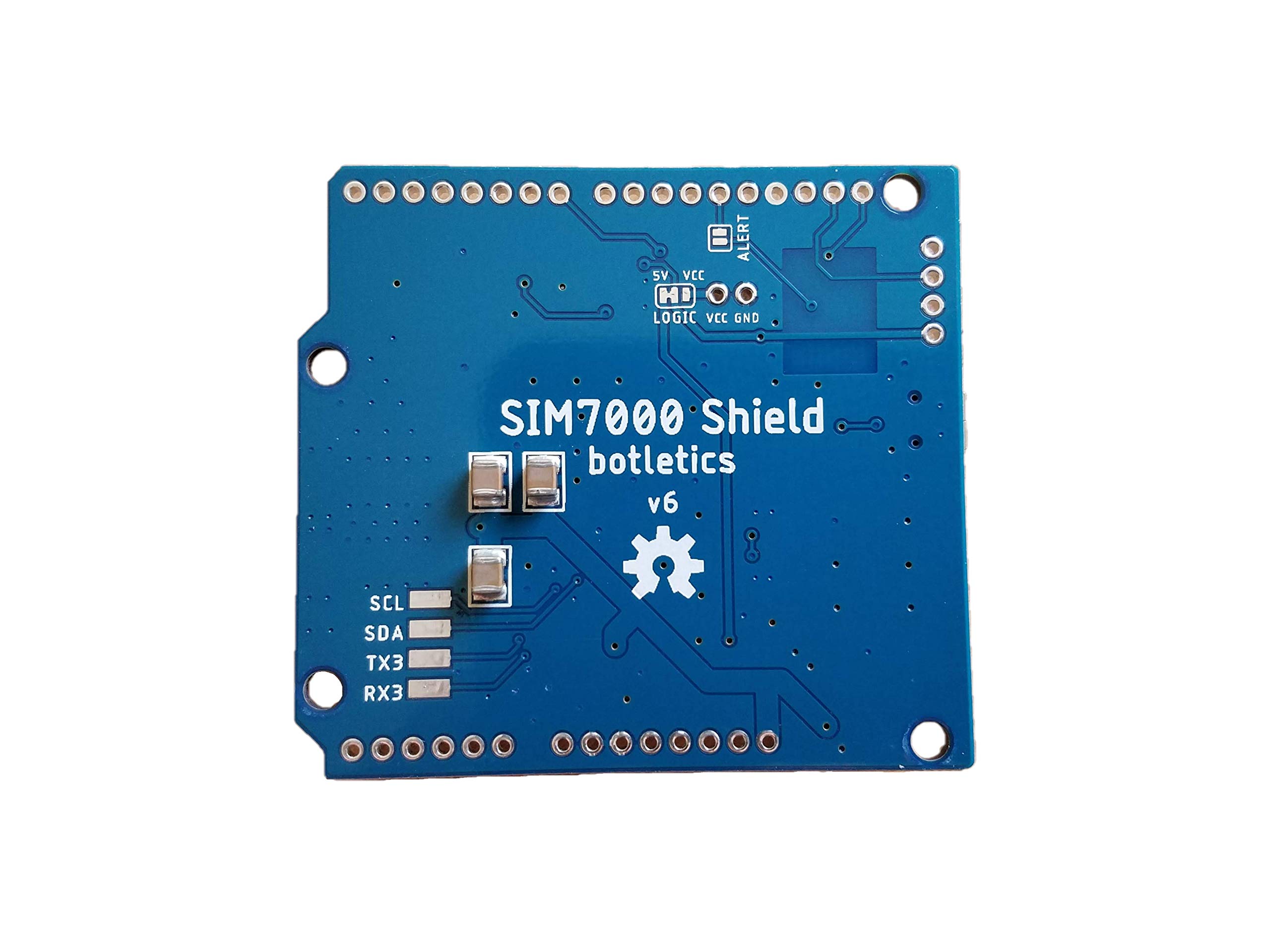 SIM7000 LTE CAT-M1 NB-IoT Cellular + GPS + Antenna Shield Kit for Arduino (SIM7000A)