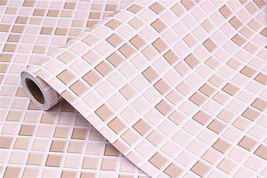 Amazon Com Mosaic Contact Paper Self Adhesive Removable Thick