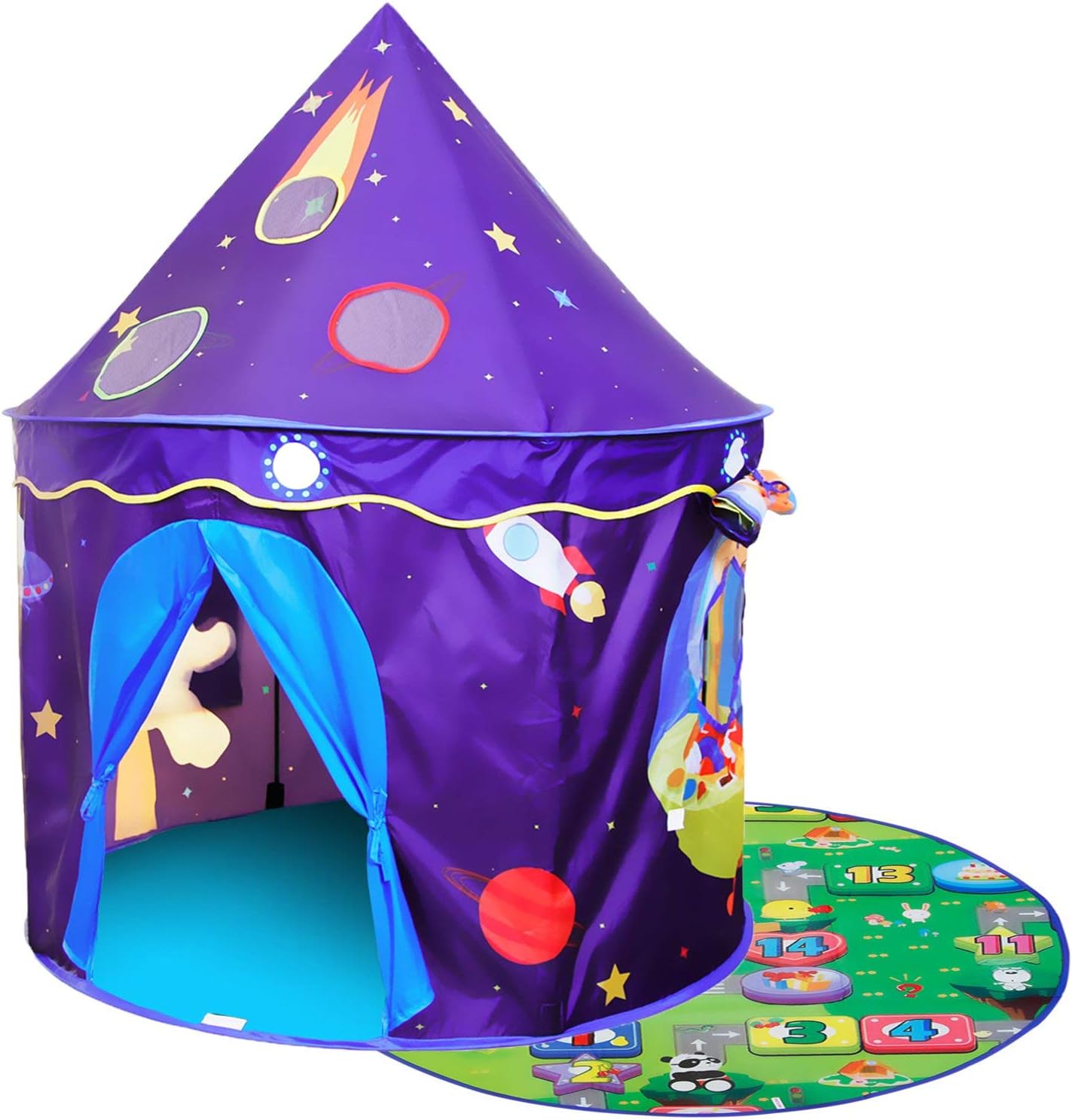 Space Castle with Play Mat