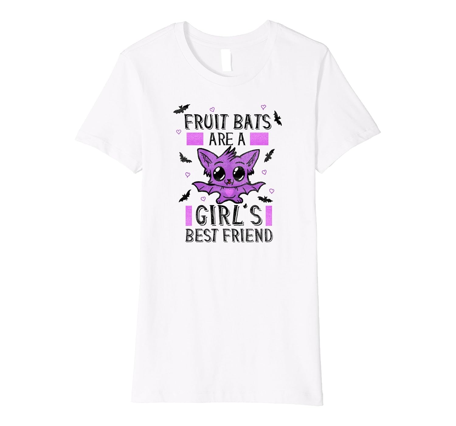 Fruit Bats Shirt Are A Girls Best Friend Kids Cute Spooky4LVS