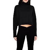 Forever 21 Womens Turtleneck Drop-Sleeve Sweater