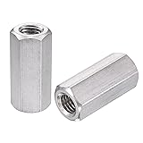 uxcell M8 x 1.25-Pitch 30mm Length 304 Stainless