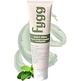 Fygg Fluoride Free Toothpaste, Nano Hydroxyapatite (Mild Mint) | Dentist Recommended - for Remineralizing, Whitening, & Sensitive Teeth - Premium Tooth Paste for Adults & Kids Oral Care (4oz)