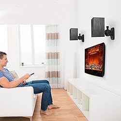 HomeMount Speaker Wall Mount Brackets - Surround