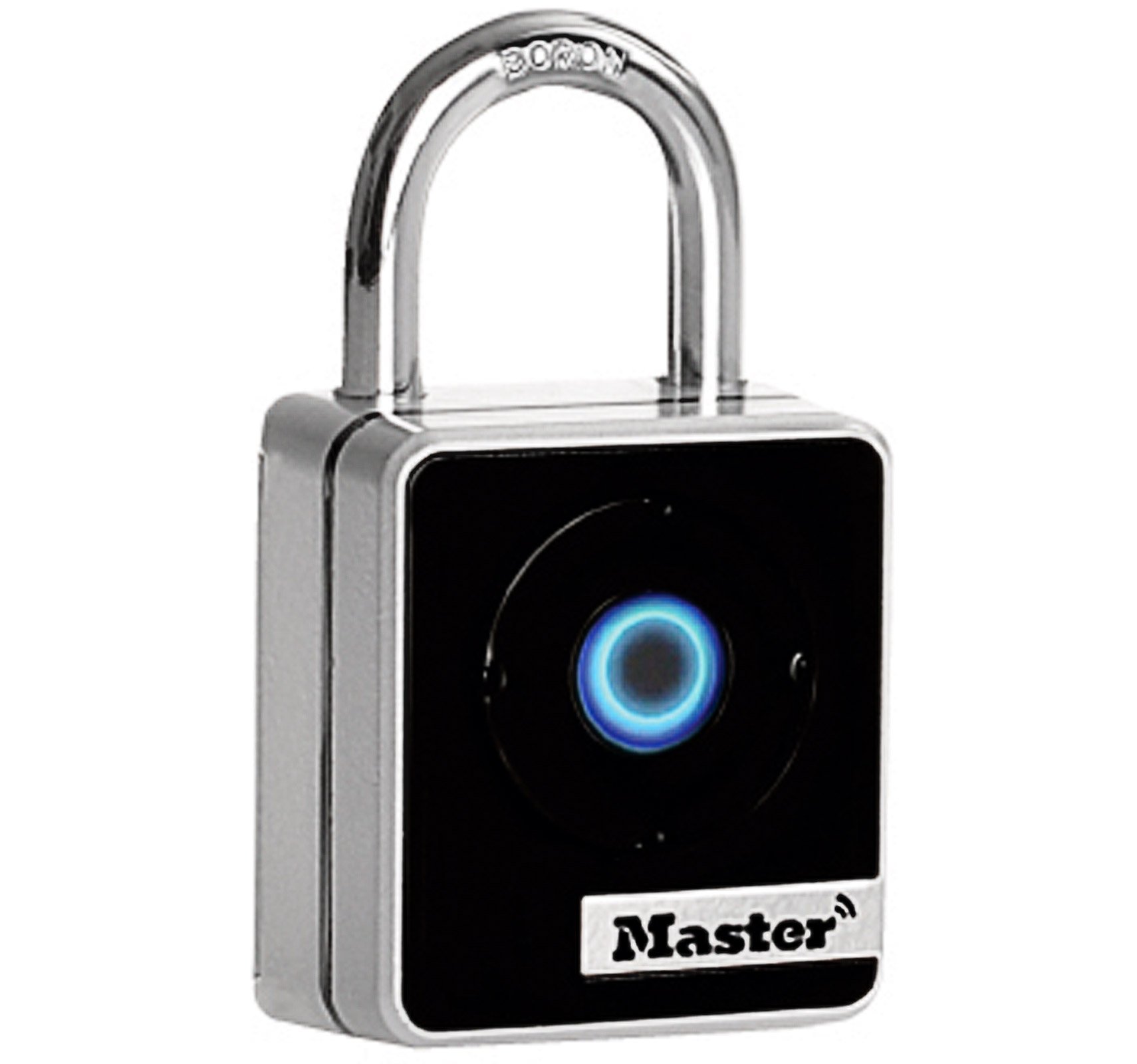 MASTER LOCK Bluetooth Smart Padlock [Indoor] [Bluetooth Access or Directionnal Code] 4400EURD - Best Used for Cabinets, Indoor Storage Lockers, School Lockers and More