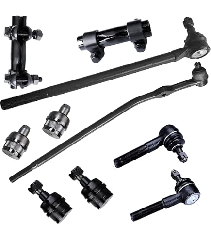 TRQ 4-Piece Steering & Suspension Kit For Ford | Includes 2 Sway Bar Links & 2 Outer Tie Rod Ends
