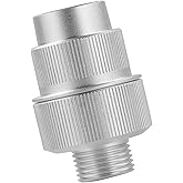 Newly Upgraded Washing Machine Water Filter, 85470 Filter Head, Micron Down Sediment Filter, Made of Aluminum Alloy, Connects to Most Standard Washing Machine Models