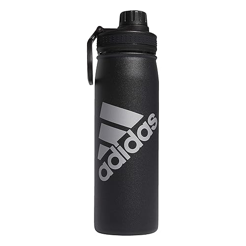 adidas 600 ML (20 oz) Metal Water Bottle, Hot/Cold Double-Walled