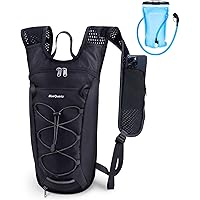 Hydration Backpack Pack with 2L Hydration Bladder Water Backpack for Hiking Running Cycling