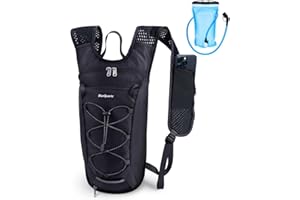 Hydration Backpack Pack with 2L Hydration Bladder Water Backpack for Hiking Running Cycling
