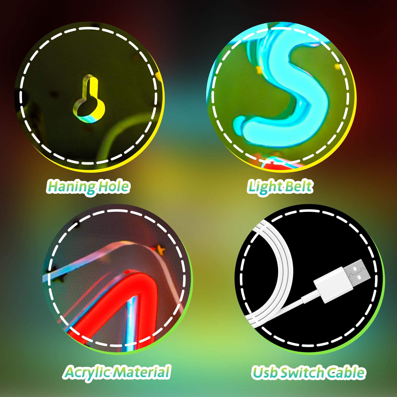 SIGNSHIP Dart Neon Schild Dimmbar Darts Bar Led Schild USB Schnittstelle Dart Neon Sign Darts Game Led Schild für Wand,Leuchtreklame für Spielzimmer Kneipe Heim Bar Club Männerhöhle Party Dekor 9