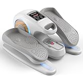 YOSUDA Under Desk Elliptical Machine, Seated Pedal Exerciser for Seniors | Fully Assembled, Portable Quiet Electric Leg Exerciser, Remote Control, Footstraps Included, Adjustable Speeds &amp; Auto Mode