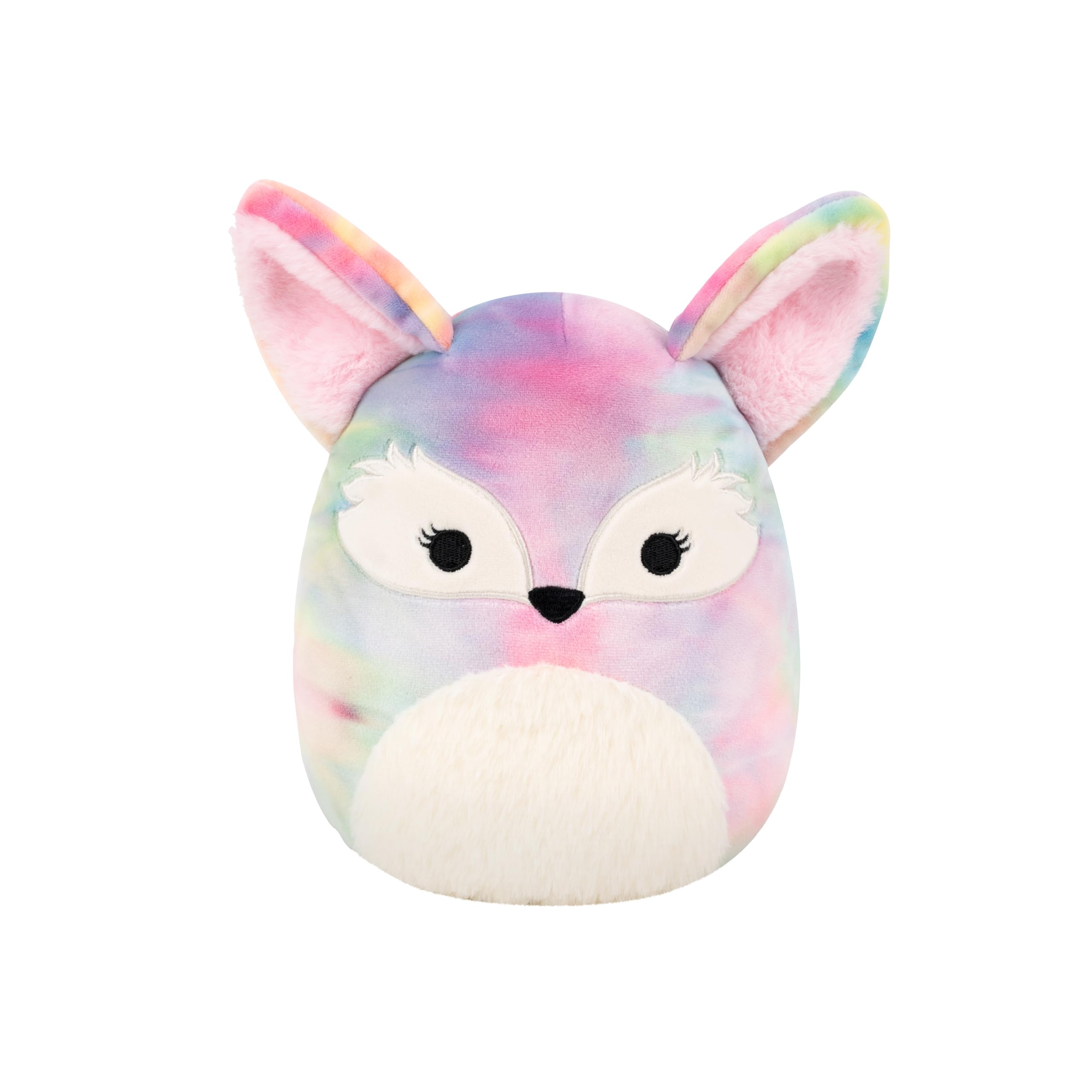 Photo 1 of Squishmallows Original 8in Paulette The Rainbow Tie-Dye Fennec Fox – Official Jazwares Plush (Little)