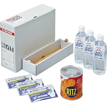 【クリックで詳細表示】コクヨ 個人用 備蓄セット 防災の達人 ファイルボックスサイズ DRK-ND3N