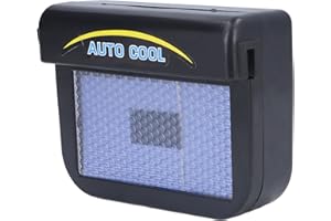 Solar Power Car Auto Air Vent Cool Fan Cooler Ventilation System Radiator Fan Exhaust Heat Fan Automobile Fan with Rubber