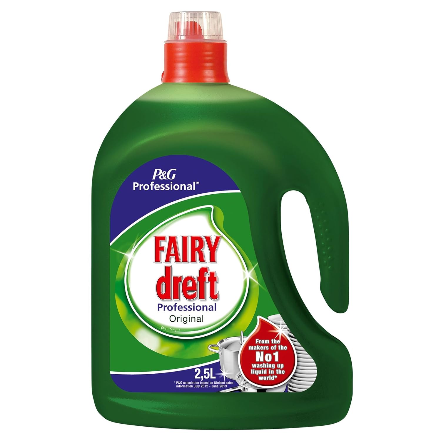 Professional Fairy Dreft Original Dishwashing Detergent, 2.5 Litres