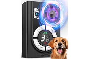 BRIVENNOR Anti Barking Device, Auto Dog Barking Control Device with 50FT, 3 Levels Dog Bark Deterrent Device for Outdoor/Indoor, Rechargeable Bark Dog Deterrent Bark Box, Effective Stop Dogs from Bark