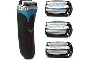 VIDSA 3 Pack 32B S3 Electric Replacement Heads for All Series 3 Shavers, Suitable for S3 3040s 3080s-4 370cc 3070cc 3000s 3010, 3090cc Etc.