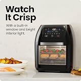 Chefman 5 in 1 Air Fryer Oven 10L 1800W Rotisserie 17 Presets UK view 7