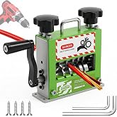 EasyWox Manual Wire Stripping Machine with 6 Channels 5 Blades | Drill Powered Hand Crank Wire Stripper Tool Fits 0.06"&ndash;0.67" Wires, Scrap Wire Stripping Machine for Scrap Copper Recycling