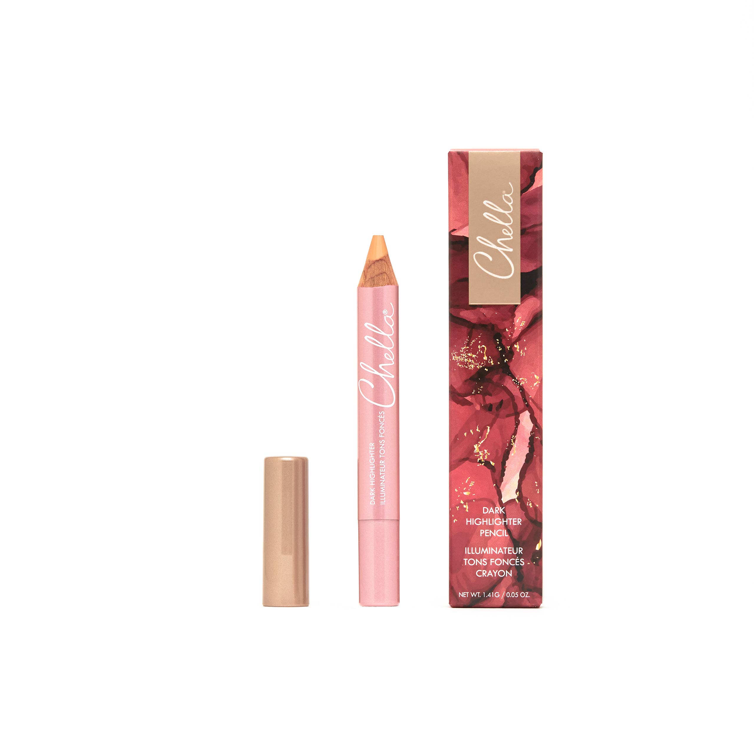 Chella Highlighter Makeup Pencil - Vegan, Cruelty Free, Paraben Free, Gluten Free - Use as a Highlighter, Concealer and Under Eye Liner (Dark Matte) — image 1
