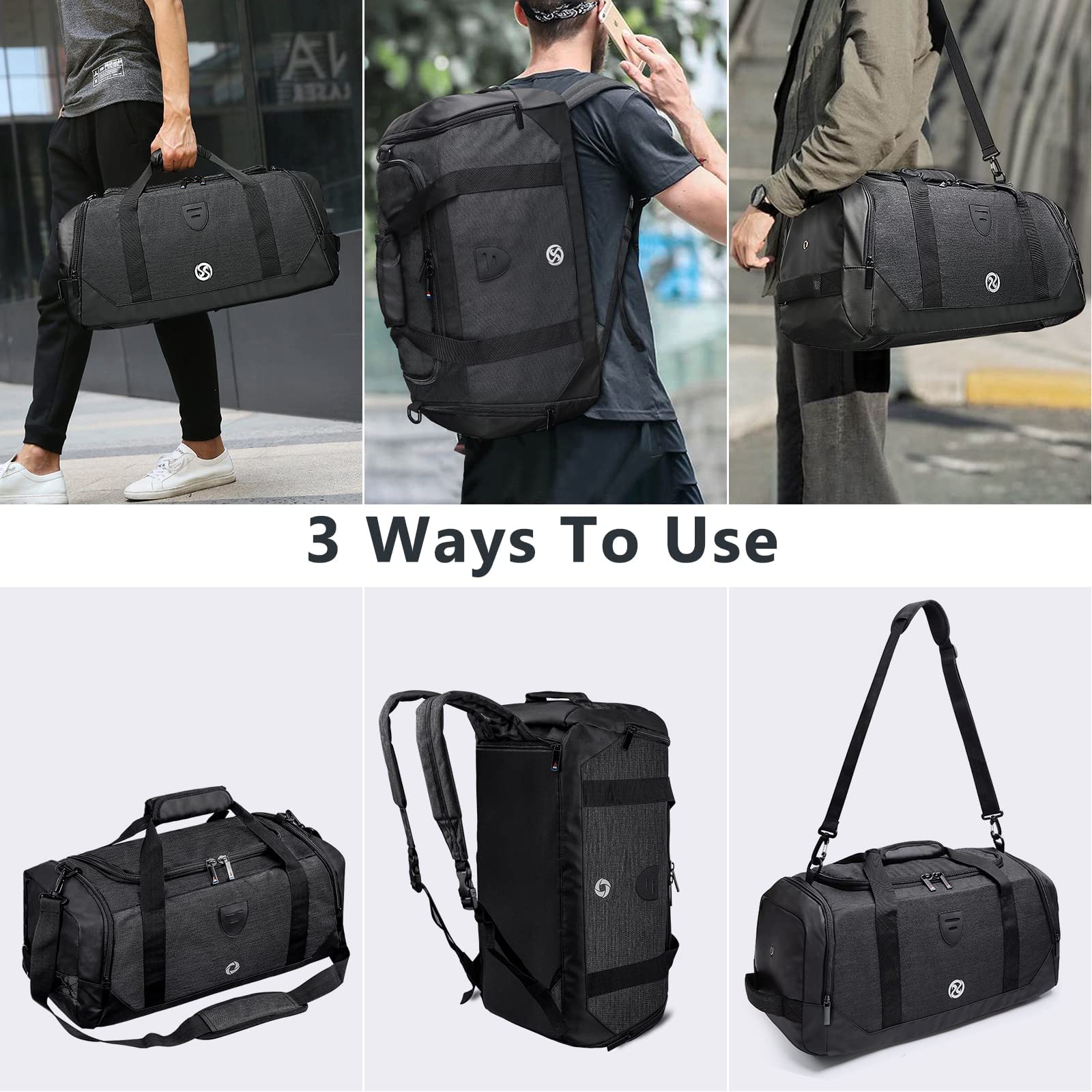 Bosidu Gym Duffle Bag