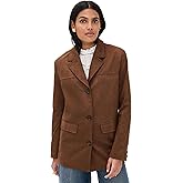 English Factory Women's Faux Suede Jacket