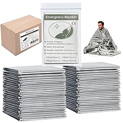 MIXIAO Emergency Foil Thermal Blanket