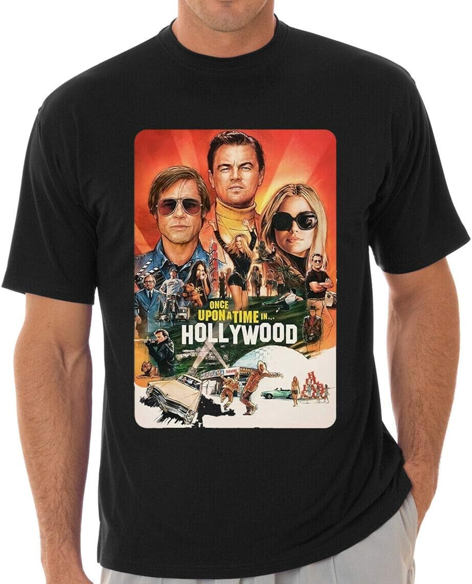 HOT Once Upon a Time in Hollywood 2019 Movie T Shirt Size S M L XL 2XL