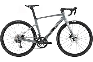 KABON Carbon Road Bike, 700C Carbon Fiber Frame Road Bike with Shimano 105 22 Speed Disc Brake Racing Bicycle for Men and Women