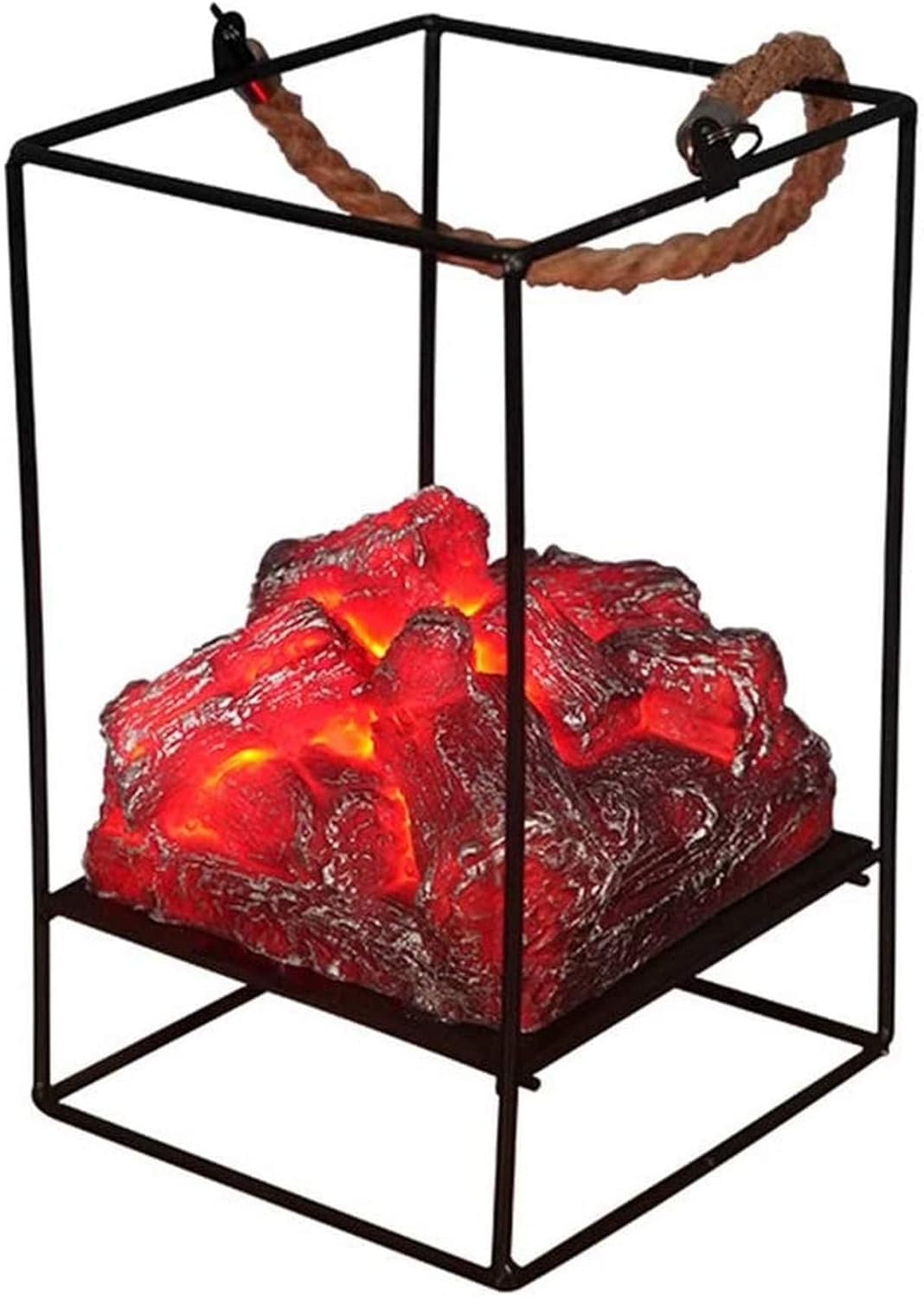 lanterne effet cheminée