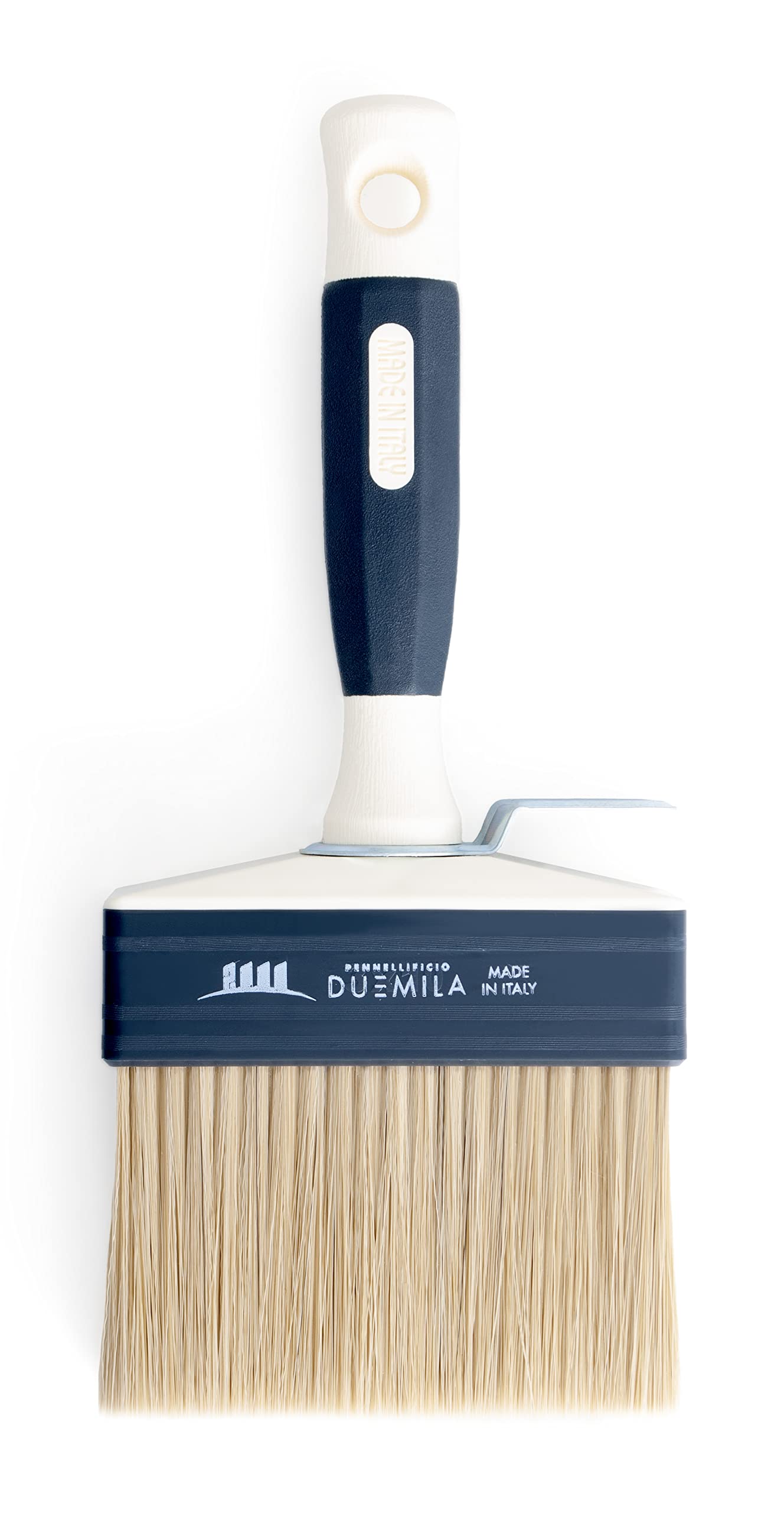 PENNELLIFICIO 2000 | Ceiling Brush, With Plastic Handle, Painting Brush, for Interior and Exterior Walls, 3x10 cm - Made in Italy