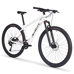 SAVADECK Carbon Fiber Mountain Bike, Dual Disc