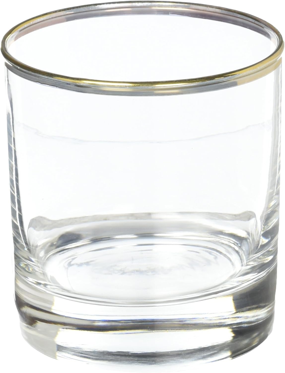 Luminarc 4 Piece Metallic 10.5 oz Gold Rimmed Aristocrat