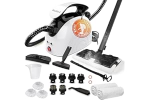 Steam cleaner, multi-purpose steam engine with 21 accessories, 248 ° F high-temperature steam, suitable for floors, kitchen o