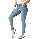 GENUWII Ultra Stretch Butt Lifting High-Waisted Skinny Jeans for Women, Soft Denim Jeggings with Pockets