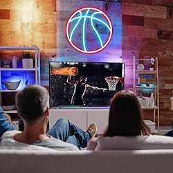 Neonawall Basketball Neon Sign for