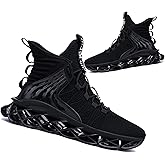 Hello MrLin Men's Running Shoes Non Slip Athletic Tennis Walking Blade Type Sneakers Hip Hop