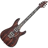 Schecter C-1 Exotic Ebony Electric Guitar - Natural Satin