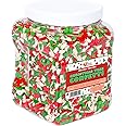 Christmas Confetti Sprinkles - Bulk Holiday Sprinkles - 1.2 lbs - Red, White & Green Jimmies - For Seasonal Gingerbread Cakes