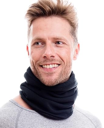 Hilltop Polar Multifunktionstuch/Mütze/Motorradmaske/Skimaske/Kälteschutz/Gesichtsmaske/Halswärmer/Polar Halstuch mit Kordelz