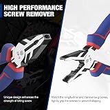 WORKPRO 200 mm Combination Pliers with Wire Cutter and Screw Extractor view 2