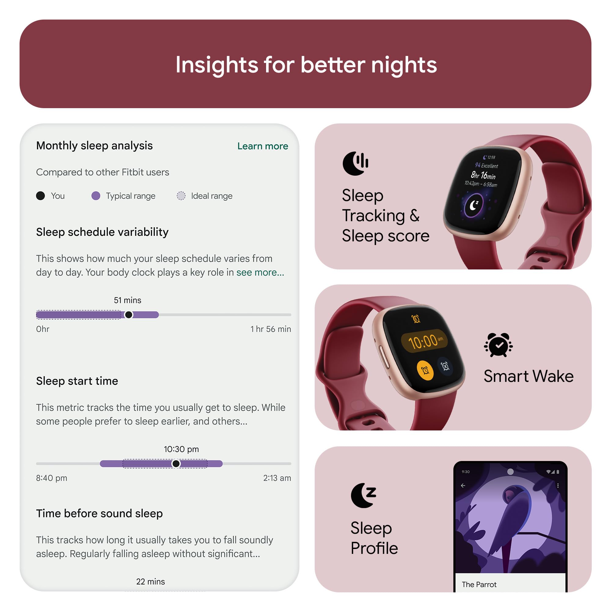 Mua Google Fitbit Versa 4 Fitness Smartwatch with built-in GPS and up ...
