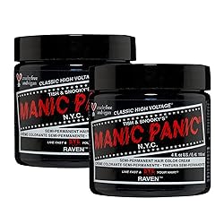 MANIC PANIC Classic Raven Semi Permanent Hair Color